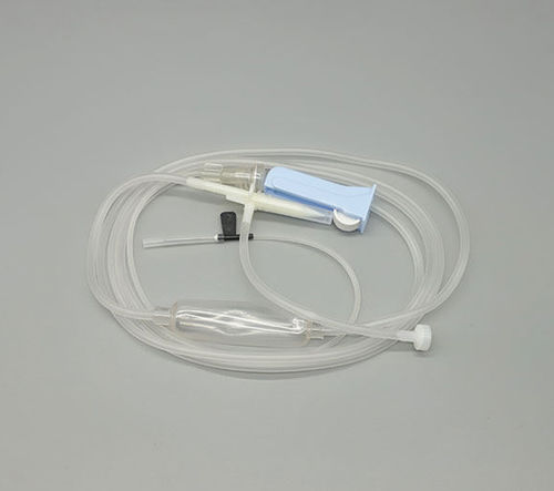 Set di infusione in polivinilcloruro (PVC) - Jianxi Sanxin Medtec Co., Ltd.  - con rubinetto / con camera di gocciolamento