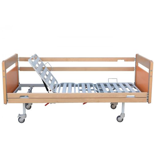 Letto per cure domiciliari - N2 - R - FIX - KOVAL - manuale / ad altezza fissa / con rotelle
