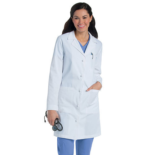 Camice ospedaliero per donna - 3172 - Landau Uniforms - in cotone / bianco