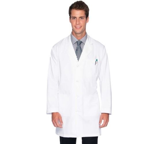 Camice ospedaliero per uomo - 3124 - Landau Uniforms - in poliestere / in cotone / bianco