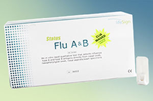 Test rapido dell'influenza - Status - LifeSign PBM - dell'influenza A / dell'influenza B / nasale