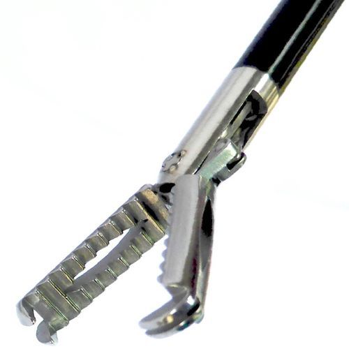 Pinza laparoscopica - LM716 - Locamed - da presa / dentellata / monouso