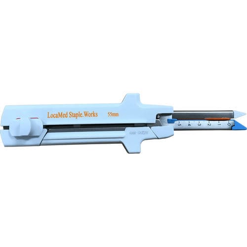 Suturatrice lineare - LMCC series - Locamed - per chirurgia gastrointestinale / tagliente