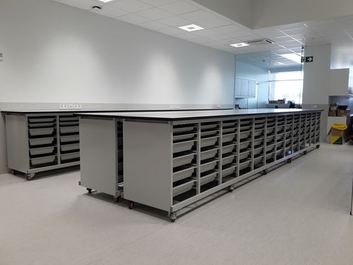 Scaffalatura modulare - MODUL-IT ISO 4 - MATTTEO - per cestelli / per contenitori / a scomparti