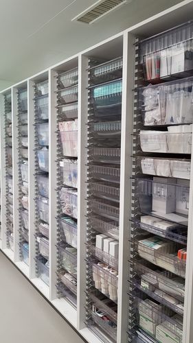 Armadio contenitore - 182116Z70712 - MATTTEO - di distribuzione / portamedicinali / per consumabili