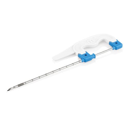 Ago per biopsia di tessuti molli - UNIGUN - Medax - sterile / ecogenico / 20G