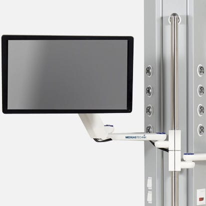 Braccio di supporto articolato - MEDGAS-TECHNIK GmbH Medical-Technology - ad altezza regolabile / per monitor / medico