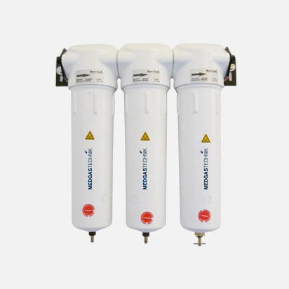 Unità di filtrazione di aria - MEDGAS-TECHNIK GmbH Medical-Technology - per camera bianca