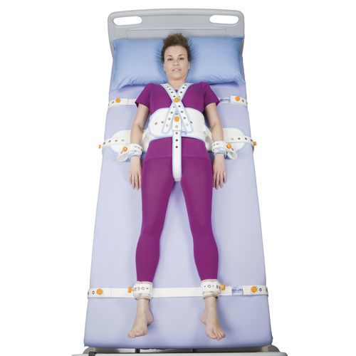 Cinghia di fissaggio per letto ospedaliero - SALVAFIX® - Medicare System - da polso / per il corpo / del piede