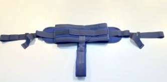 Cinghia di fissaggio per letto ospedaliero - SALVACLIP® - Medicare System - addominale / imbottita