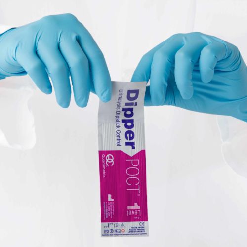 Striscia analitica di malattie urologiche - Dipper POCT® - Quantimetrix - per analisi di urina / di contaminazione / di pH