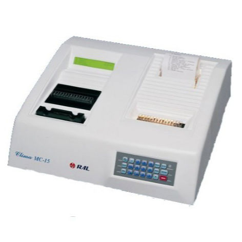 Analizzatore biochimico semiautomatico - CLIMA MC15 - RAL, Tecnica para el Laboratorio S.A. - da banco / compatto / di siero