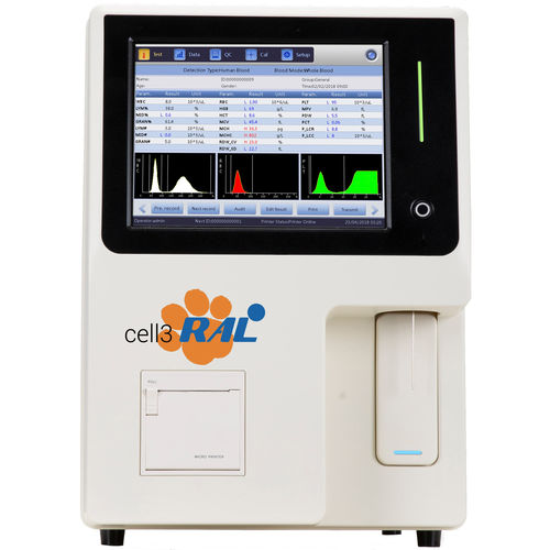 Analizzatore ematologico veterinario - Cell 3 - RAL, Tecnica para el Laboratorio S.A. - automatico / da banco / 21 parametri