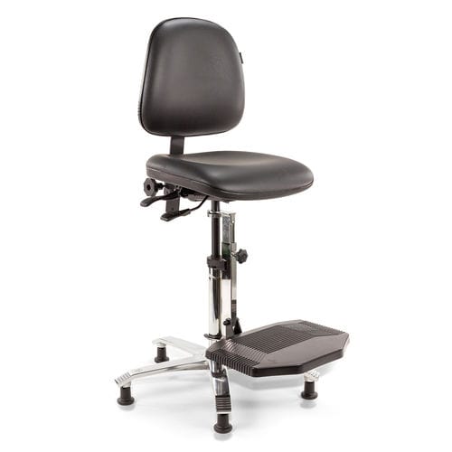 Sedia da laboratorio - Ergo 2308 - Score BV - con poggiapiedi / ad altezza regolabile / ergonomica