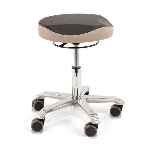 Sgabello per struttura sanitaria - ergo shape 6300 - Score BV - medicale / ad altezza regolabile / con rotelle