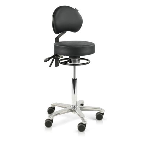 Sgabello per struttura sanitaria - 6211 Balance - Score BV - medicale / ad altezza regolabile / con rotelle