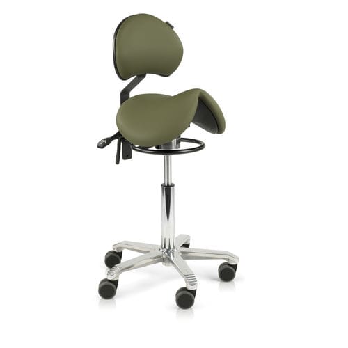 Sgabello per struttura sanitaria - Seamless upholstered Jumper Balance  - Score BV - odontoiatrico / medicale / ad altezza regolabile
