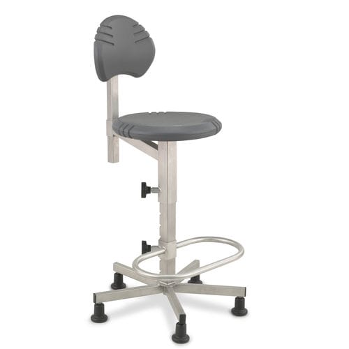 Sedia da laboratorio - Pico - Score BV - con poggiapiedi / ad altezza regolabile