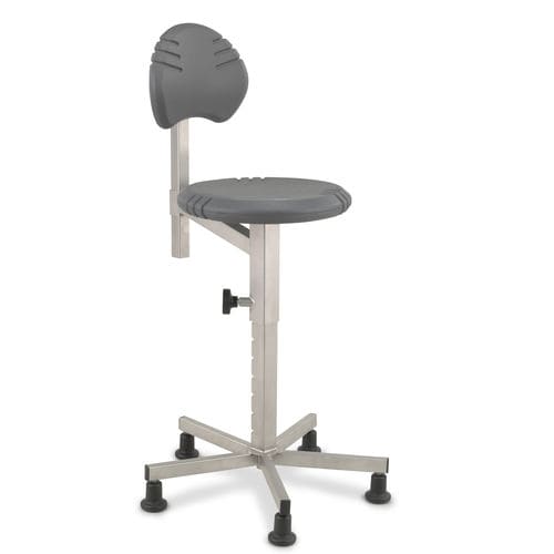 Sedia da laboratorio - Pico SS - Score BV - con rotelle / ad altezza regolabile
