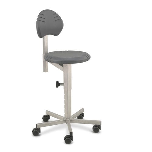 Sedia da laboratorio - Pico - Score BV - con rotelle / ad altezza regolabile