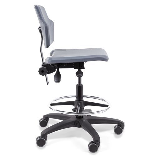 Sedia da ufficio per adulti - Spirit 1501 - Score BV - con rotelle / con braccioli / con poggiapiedi