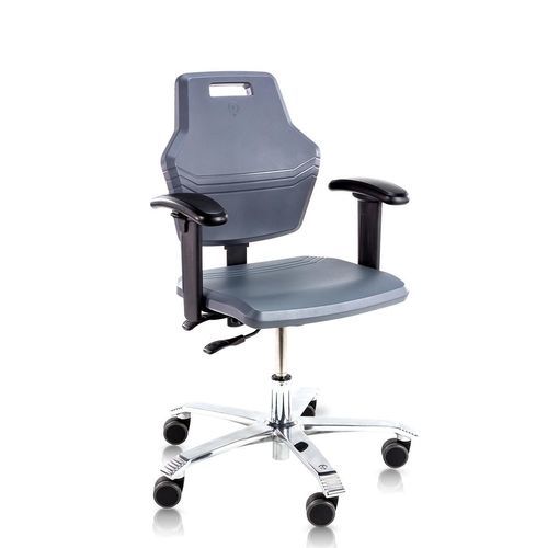 Sedia da ufficio da laboratorio - Pro 4400 - Score BV - per adulti / con braccioli / con rotelle