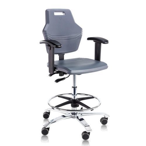 Sedia da ufficio da laboratorio - Pro 4401 - Score BV - per adulti / con braccioli / con rotelle