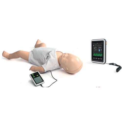 Manichino didattico per assistenza generale - Resusci Baby - ERTUNÇ ÖZCAN - per gestione delle vie aeree / per iniezioni intraossee / per RCP