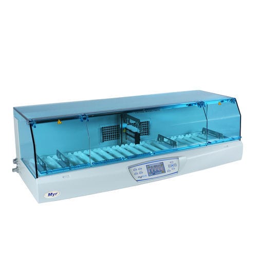 Sistema automatizzato di preparazione campioni - SS-30 - ESPECIALIDADES MEDICAS MYR,SL  - per colorazione di vetrini / da banco