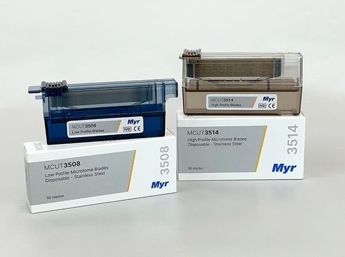 Lama per microtomo monouso - MCUT-35 series - ESPECIALIDADES MEDICAS MYR,SL  - lucidatrice