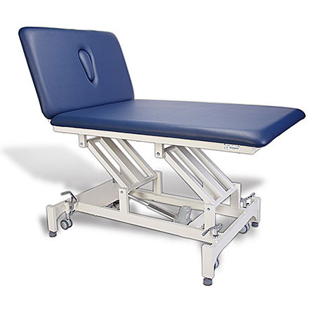 Lettino Bobath elettrico - CA160   - Everyway Medical Instruments Co., Ltd. - su rotelle / con schienale ad altezza regolabile / a 2 sezioni