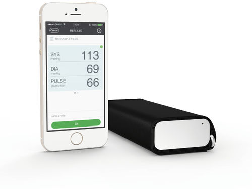 Sfigmomanometro elettronico automatico - QardioArm - Qardio - con connessione wireless / iOS