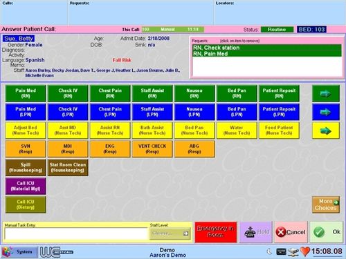 Software di gestione delle allerte - FocusCare® - WestCall - di gestione dati dei pazienti / medico / per ospedale