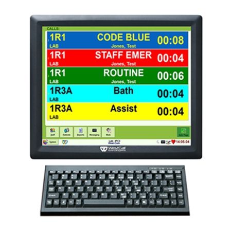 Sistema di gestione di dati - FC-CDT2, FC-CDT - WestCall - dell'informazione / di chiamate infermieri / per ospedale