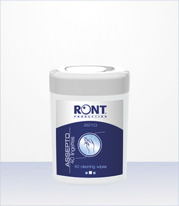 Salvietta detergente per pavimenti e altre superfici - 2210  - RONT PRODUCTION - 40 pezzi