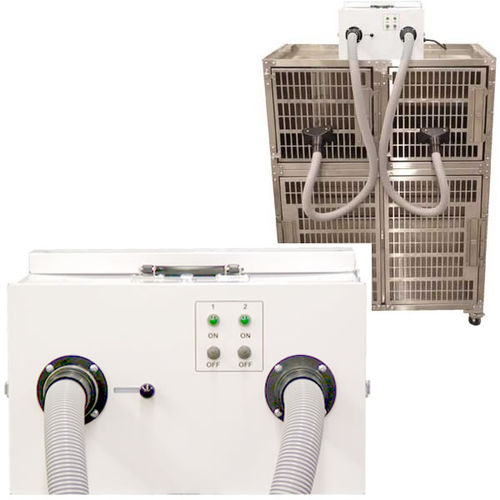 Essiccatore per gabbie veterinarie - F860 Force II - Edemco Dryers