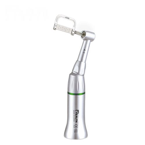 Contrangolo odontoiatrico - IPR-02C - Tealth Foshan Medical Equipment Co.,Ltd - pneumatico / riduttore / curvo