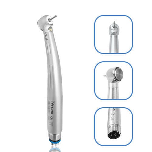Turbina odontoiatrica - CK 18 - Tealth Foshan Medical Equipment Co.,Ltd - pneumatica / con pulsante / in acciaio inossidabile