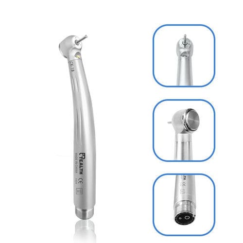 Turbina odontoiatrica - CK-18-B2 - Tealth Foshan Medical Equipment Co.,Ltd - pneumatica / con pulsante / in acciaio inossidabile