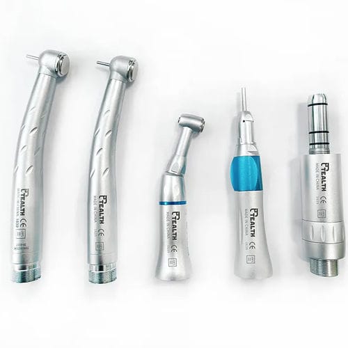 Turbina odontoiatrica - T-02 - Tealth Foshan Medical Equipment Co.,Ltd - pneumatica / dritta / con illuminazione LED