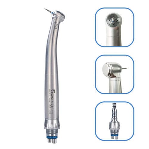 Turbina odontoiatrica - T-31 - Tealth Foshan Medical Equipment Co.,Ltd - pneumatica / con pulsante / in acciaio inossidabile
