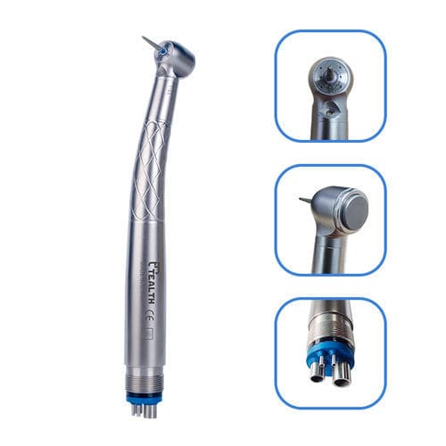 Turbina odontoiatrica - T-11 - Tealth Foshan Medical Equipment Co.,Ltd - pneumatica / con pulsante / in acciaio inossidabile