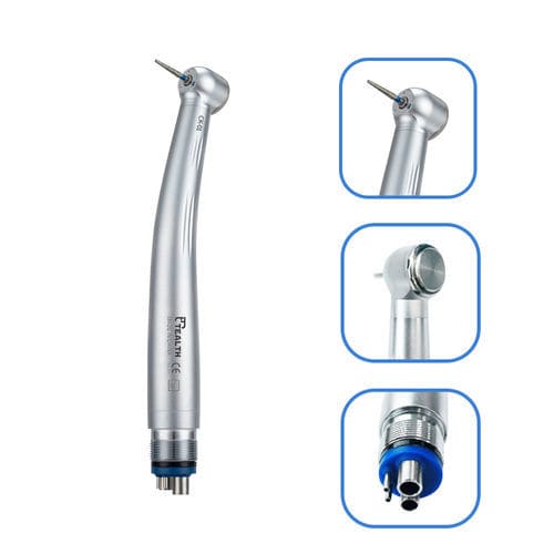 Turbina odontoiatrica - CK01 - Tealth Foshan Medical Equipment Co.,Ltd - pneumatica / con pulsante / con triplo spray esterno