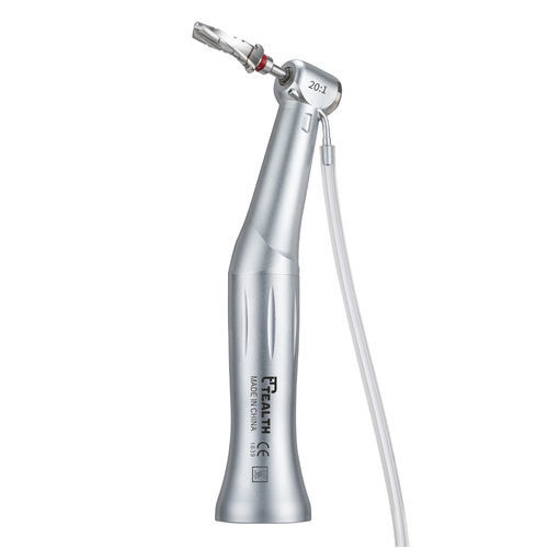 Contrangolo per implantologia dentale - R201N - Tealth Foshan Medical Equipment Co.,Ltd - pneumatico / riduttore / con pulsante