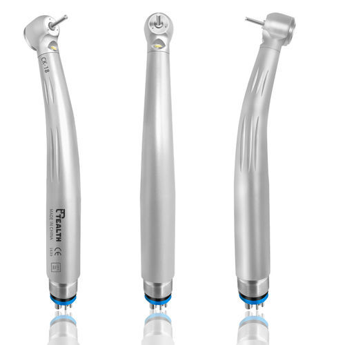 Turbina odontoiatrica - CK 18 LED - Tealth Foshan Medical Equipment Co.,Ltd - pneumatica / con pulsante / in acciaio inossidabile