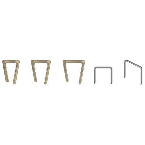 Graffa ortopedica per piccoli frammenti ossei - O.S.2® - in2bones - non assorbibile