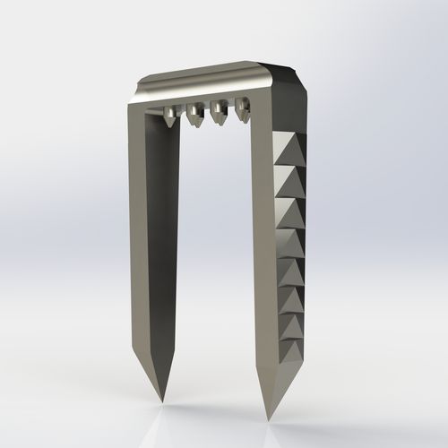 Graffa ortopedica per legamentoplastica acromio-clavicolare - 54.041 series - Medicalex - per legamentoplastica del ginocchio / non assorbibile