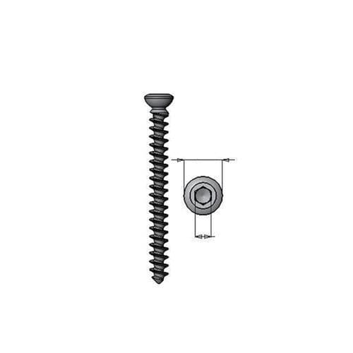 Vite per compressione ossea generica - 36.206 series - Medicalex - in acciaio inossidabile / non bloccata / da spongiosa