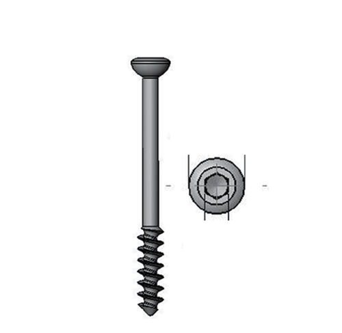 Vite per compressione ossea generica - 36.207 series - Medicalex - in acciaio inossidabile / non bloccata / da spongiosa