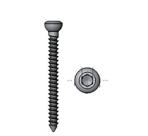 Vite per compressione ossea generica - 36.214 series - Medicalex - in acciaio inossidabile / non bloccata / corticale
